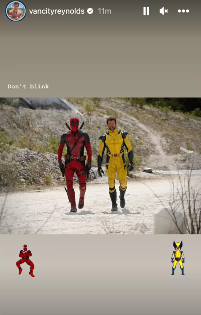 Ryan Reynolds Instagram Stories